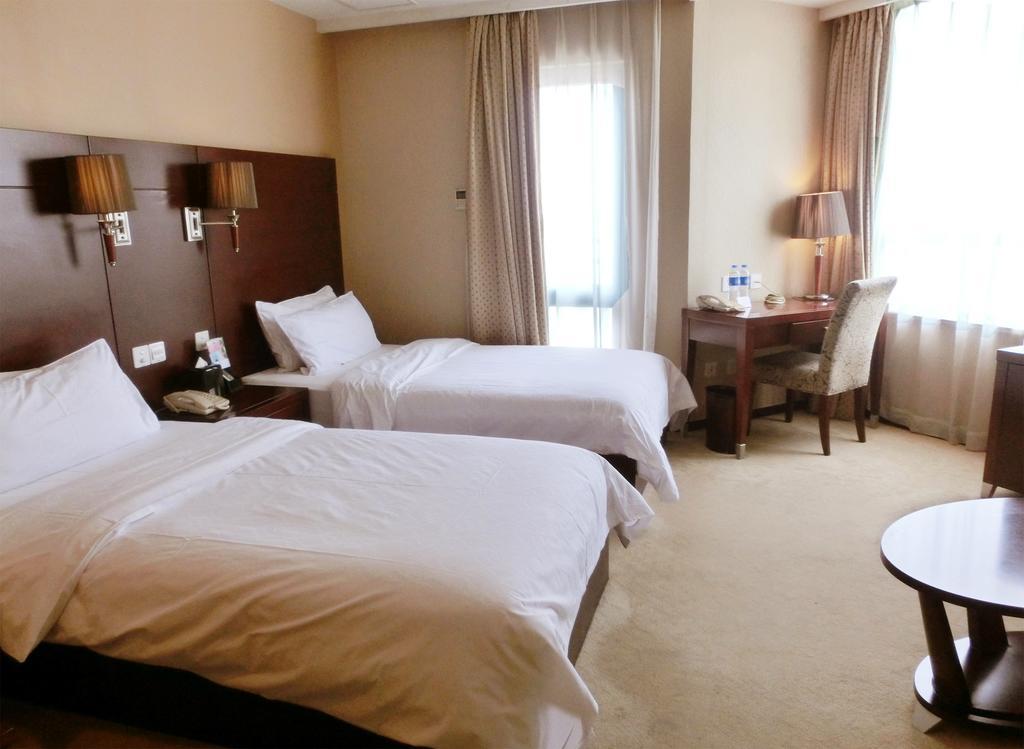 Ramada Shanghai Wujiaochang Chambre photo