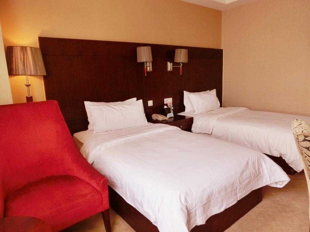 Ramada Shanghai Wujiaochang Chambre photo